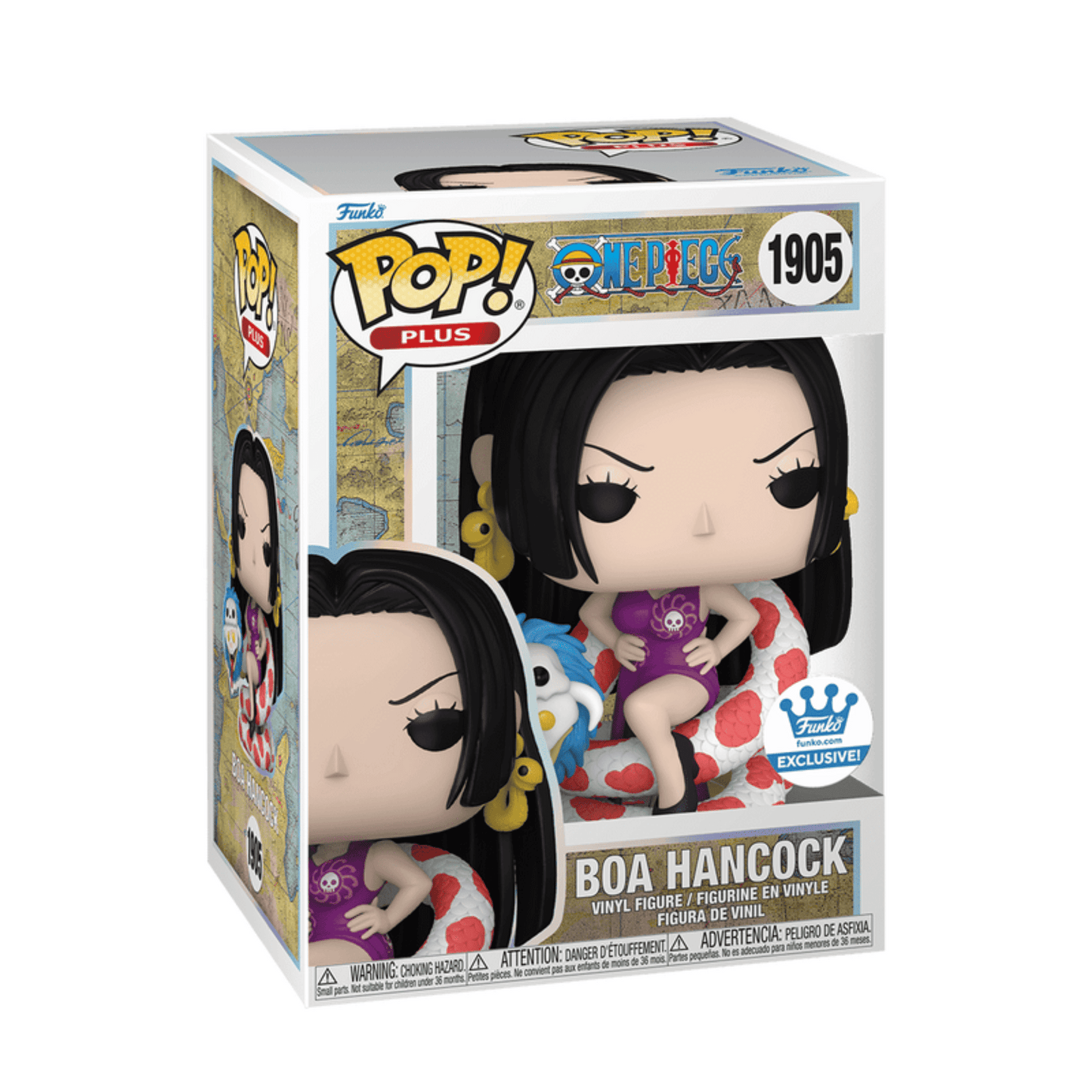 One Piece Boa Hancock Funko Pop! with Pop! Protector Exclusive Vinyl Figure #1905
