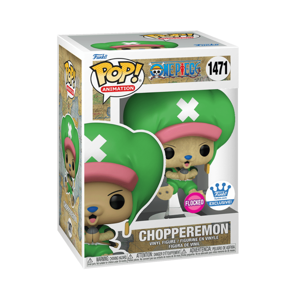 One Piece Chopperemon in Wano Outfit Flocked Funko Pop! Exclusive Vinyl Figure #1471