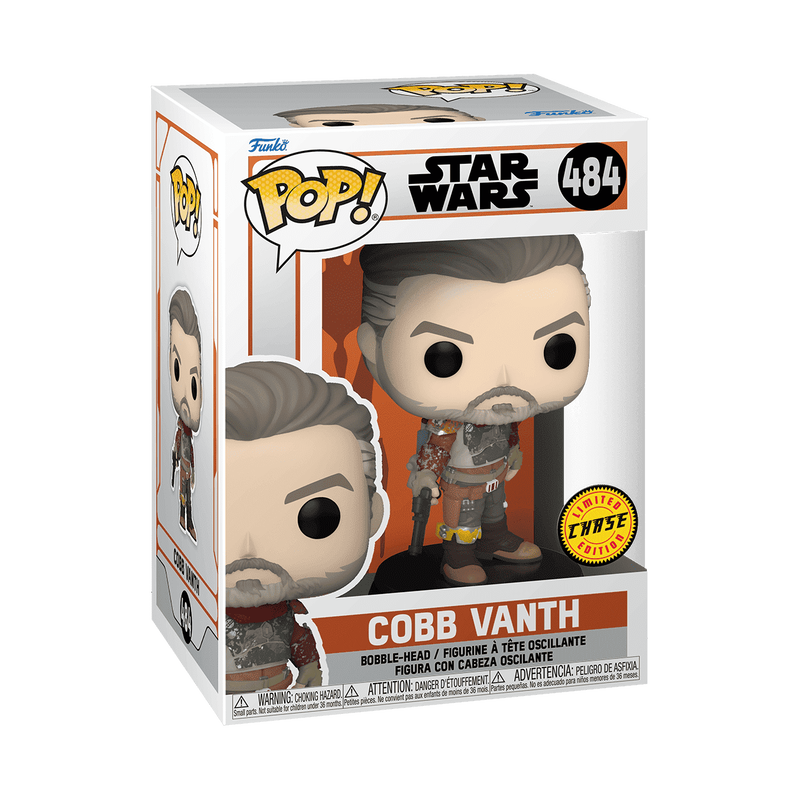 Star Wars The Mandalorian CHASE Cobb Vanth Pop! Vinyl Figure #484