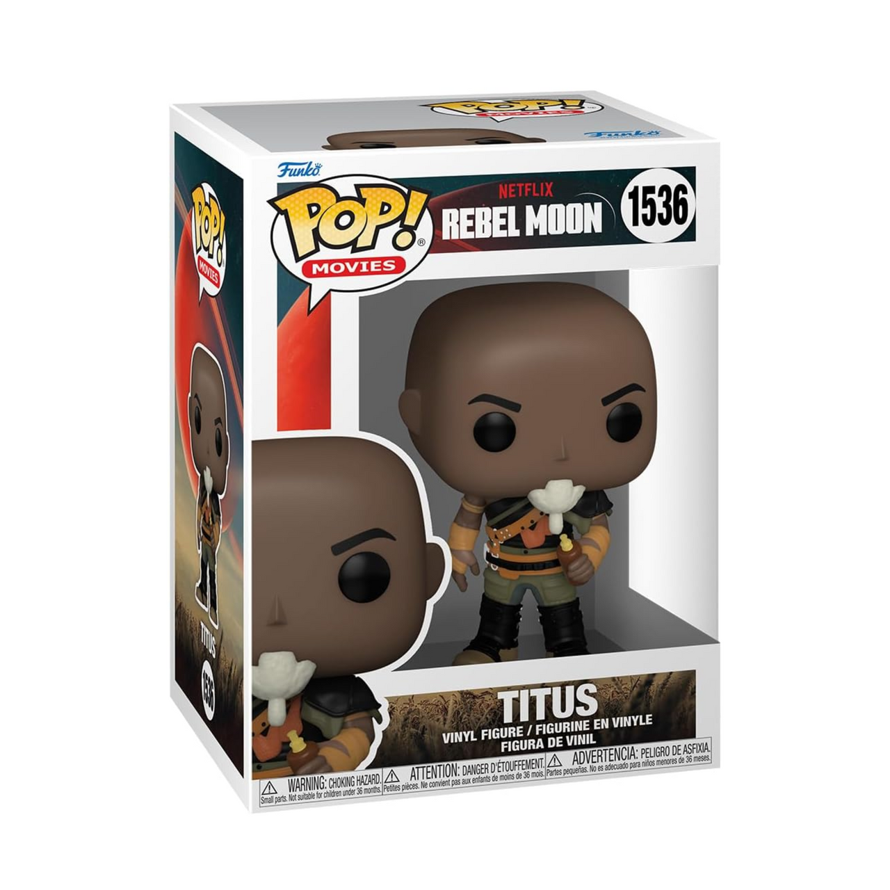 Rebel Moon Titus Pop! Vinyl Figure #1536