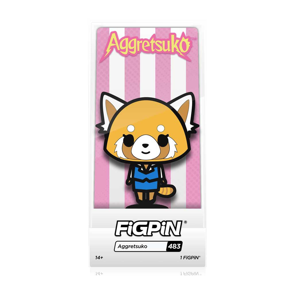 Sanrio Aggretsuko FiGPiN Enamel Pin #483