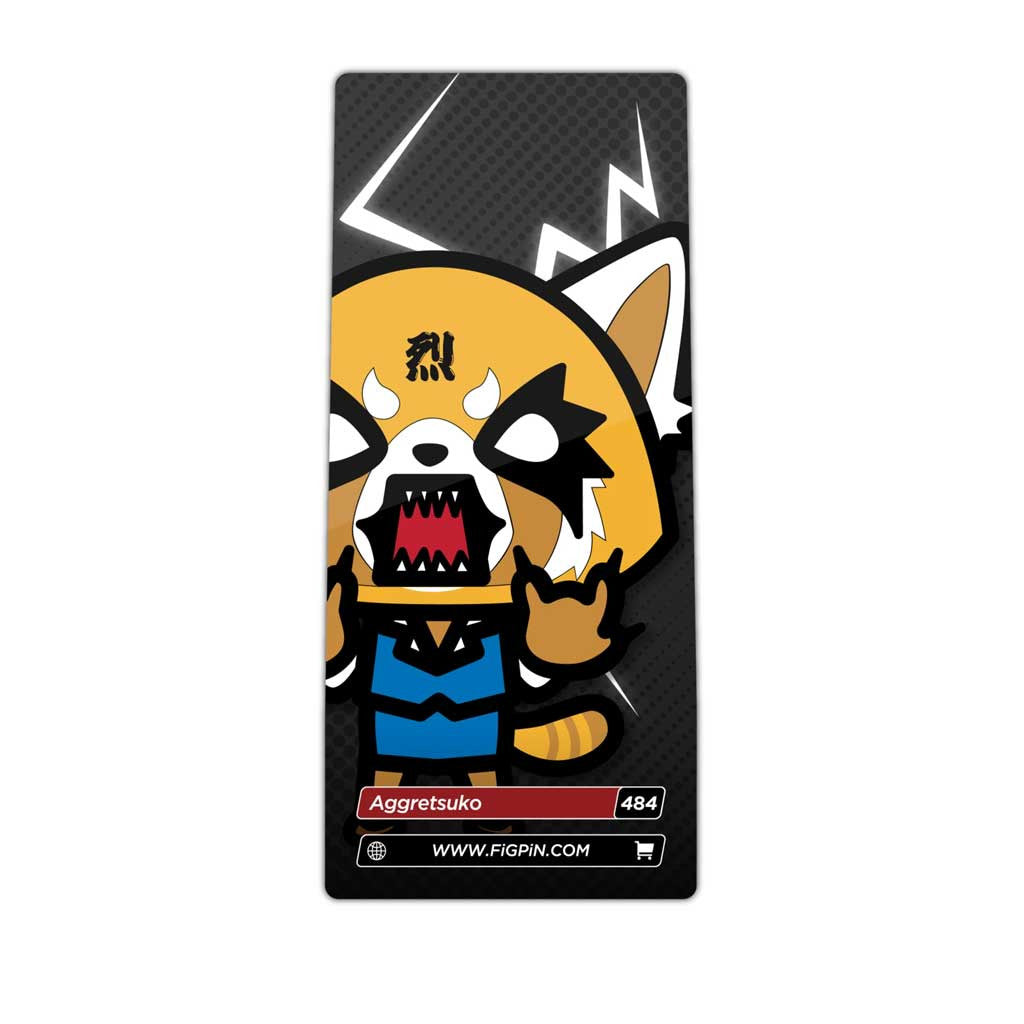 Sanrio Angry Aggretsuko FiGPiN Enamel Pin #484