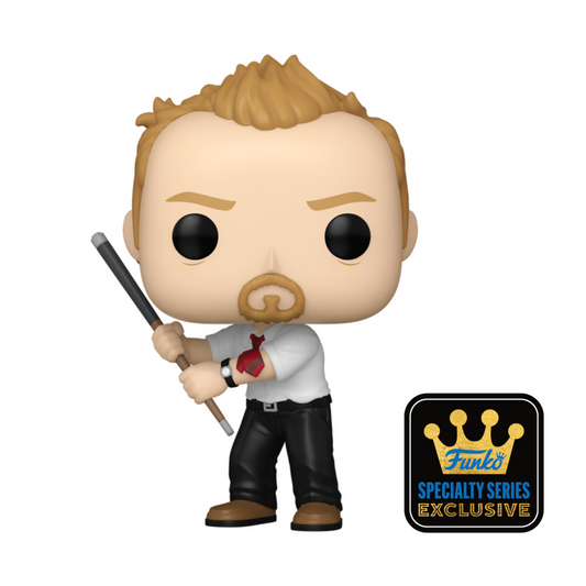 Shaun of the Dead Shaun with Pool Cue Funko Pop! Vinyl Figure #1660