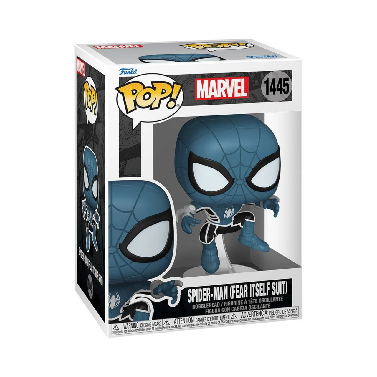 Spider-Man Comics Spider-Man Fear Itself Suit Glow-in-the-Dark Funko Pop! Vinyl Figure #1445