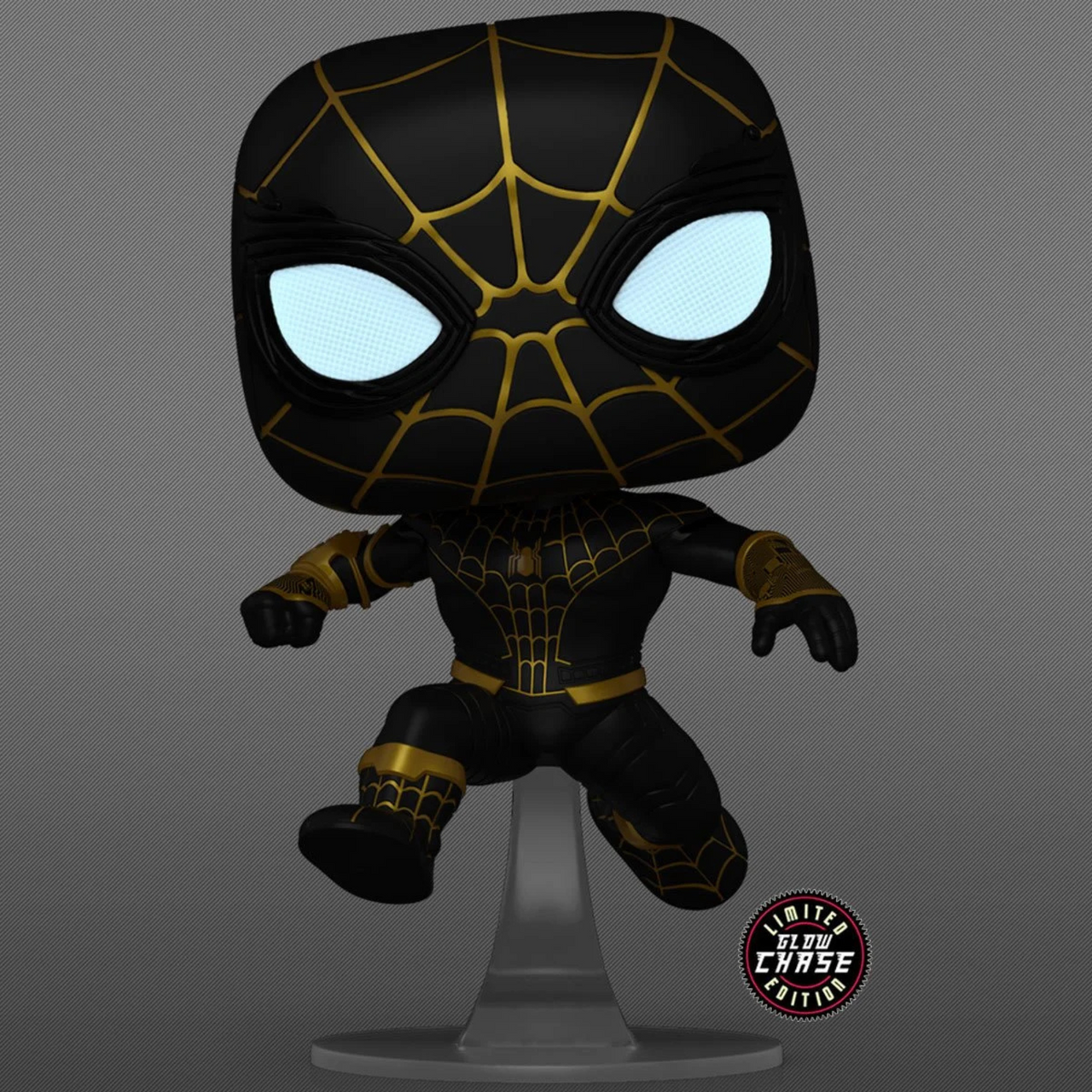 Spider-Man No Way Home CHASE Spider-Man Black Suit Exclusive Pop! Vinyl Figure #1073