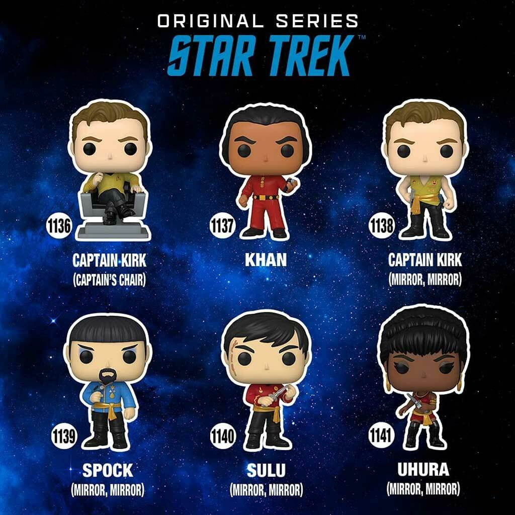 Star Trek Captain Kirk in Chair Original Series Pop! Vinyl Figure #1136