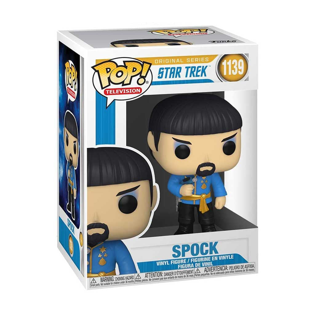 Star Trek Spock Mirror Mirror Outfit Pop! Vinyl Figure #1139
