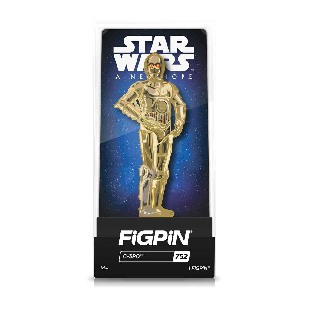 Star Wars A New Hope C-3PO FiGPiN Enamel Pin #752