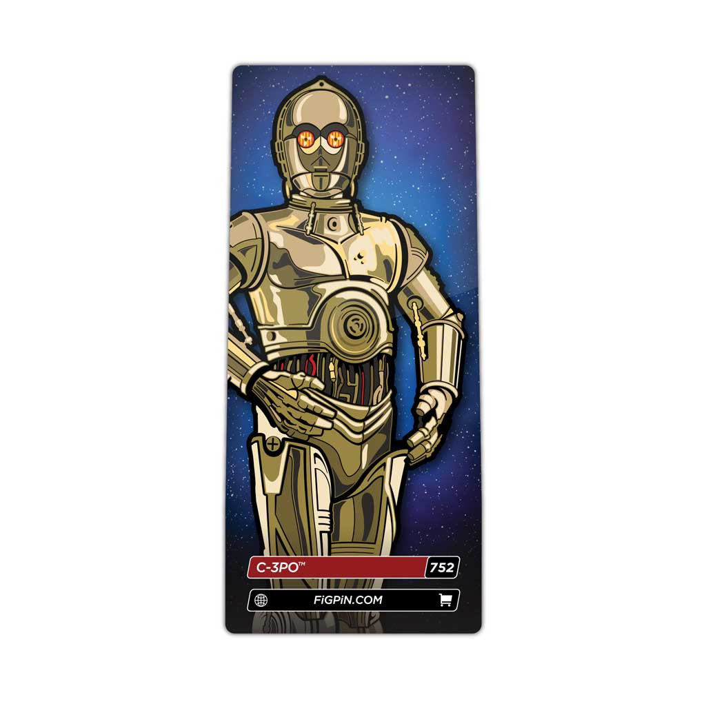 Star Wars A New Hope C-3PO FiGPiN Enamel Pin #752
