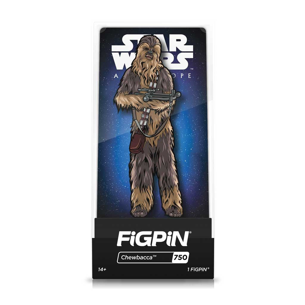 Star Wars A New Hope Chewbacca FiGPiN Enamel Pin #750