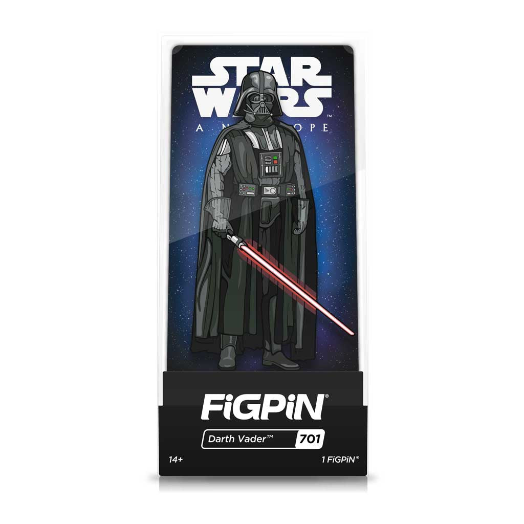 Star Wars A New Hope Darth Vader FiGPiN Enamel Pin #701