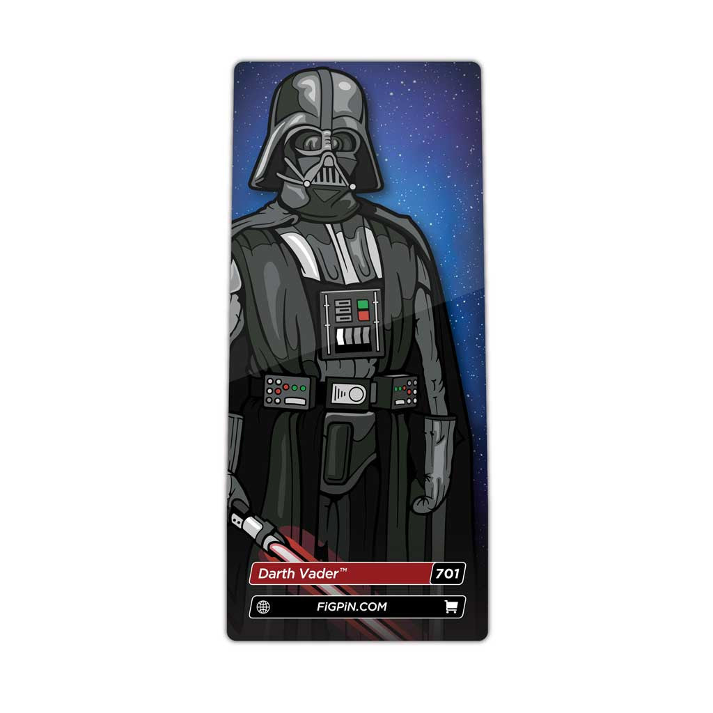 Star Wars A New Hope Darth Vader FiGPiN Enamel Pin #701