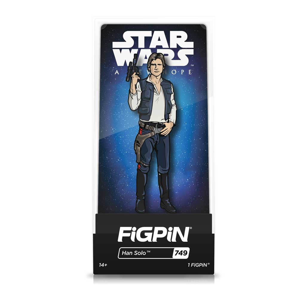 Star Wars A New Hope Han Solo FiGPiN Enamel Pin #749