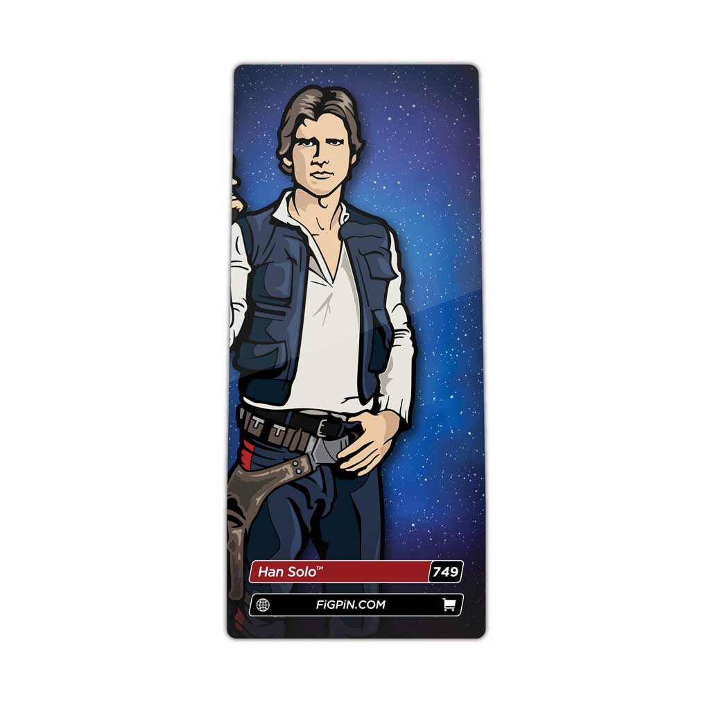 Star Wars A New Hope Han Solo FiGPiN Enamel Pin #749