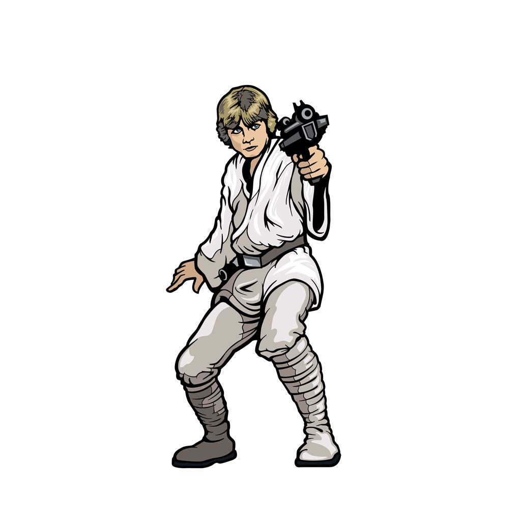 Star Wars A New Hope Luke Skywalker FiGPiN Enamel Pin #699
