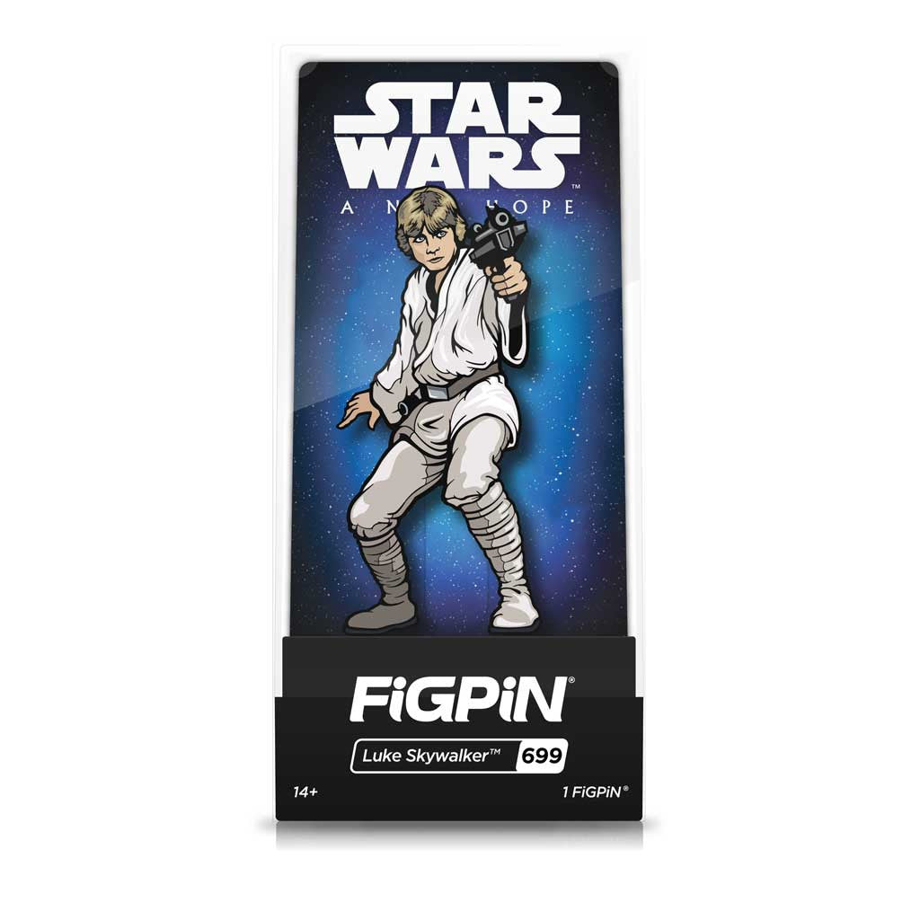 Star Wars A New Hope Luke Skywalker FiGPiN Enamel Pin #699