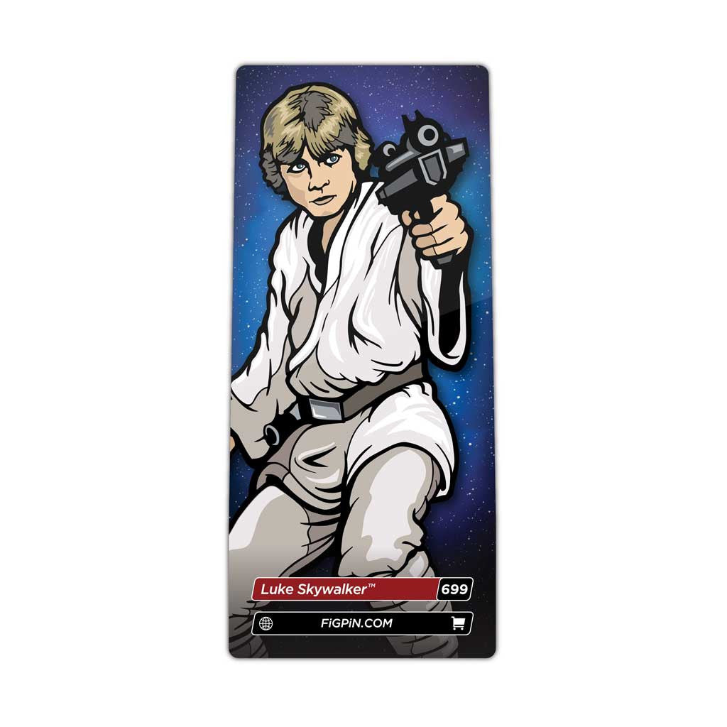 Star Wars A New Hope Luke Skywalker FiGPiN Enamel Pin #699