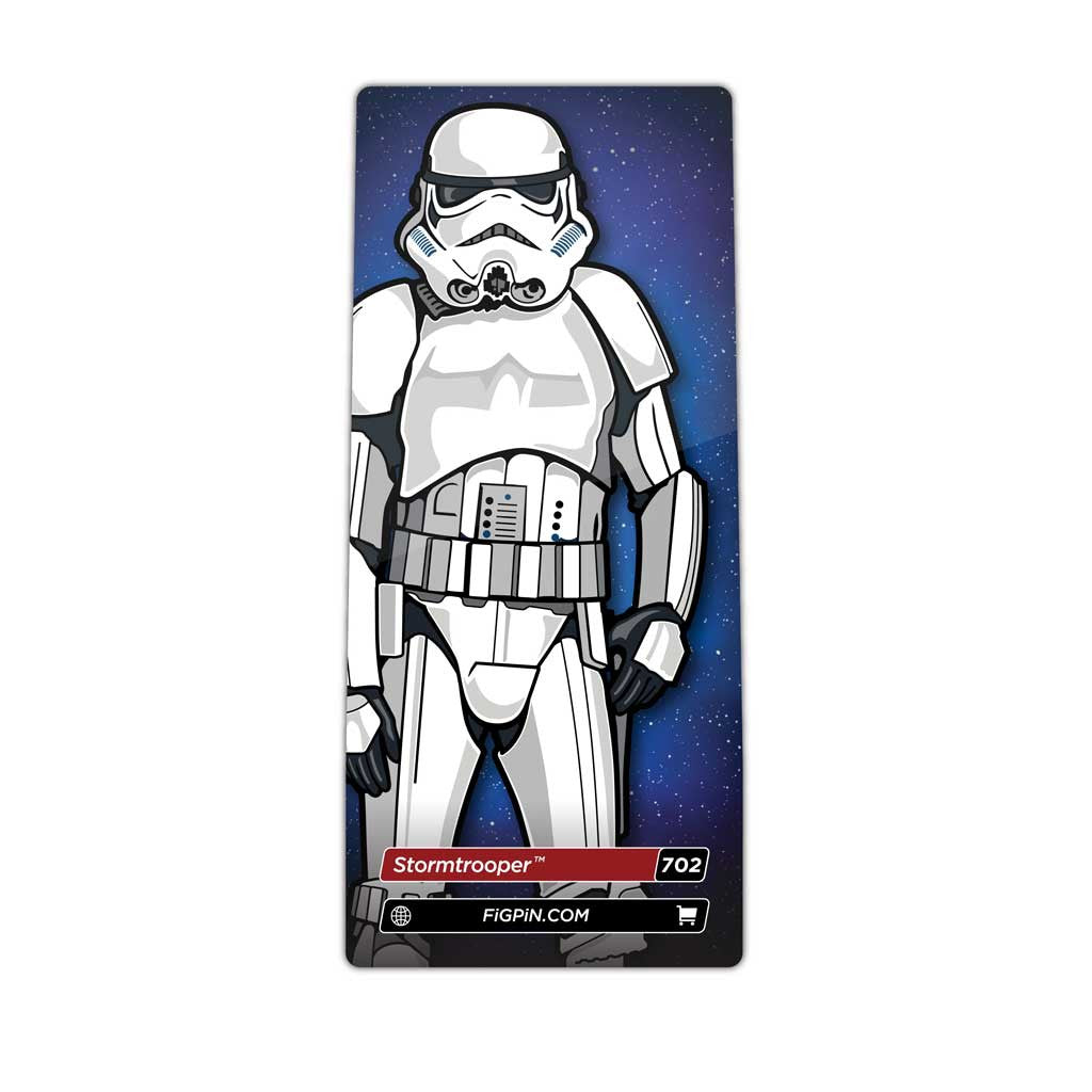 Star Wars A New Hope Stormtrooper FiGPiN Enamel Pin #702