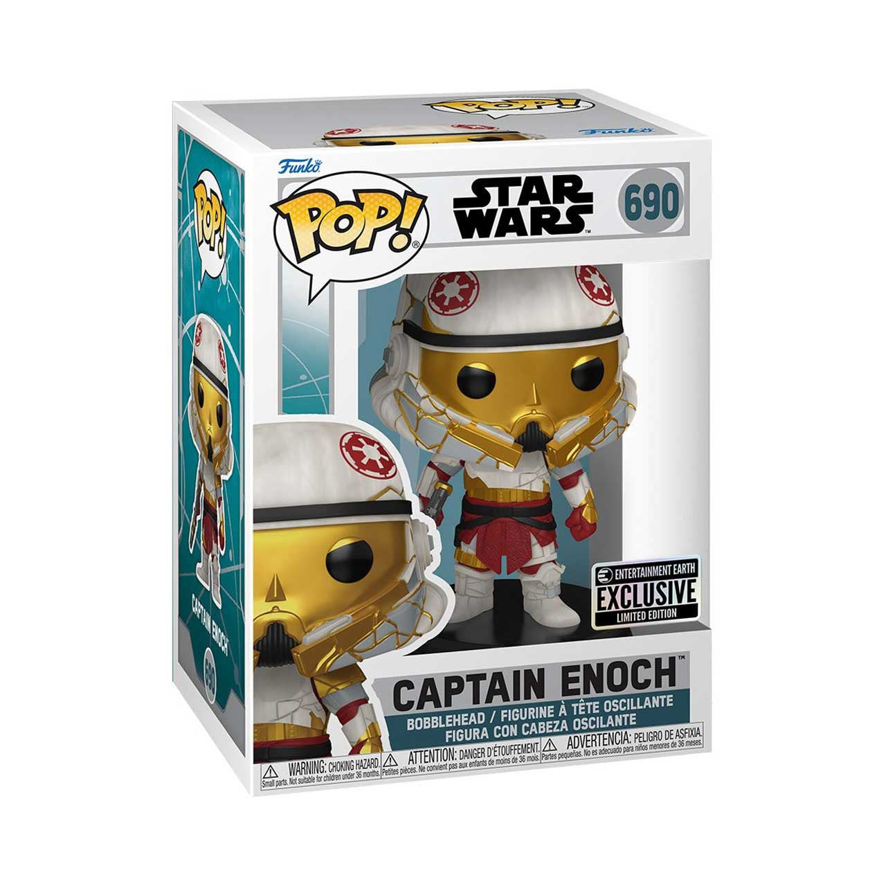 Star Wars Ahsoka Captain Enoch Exclusive Pop! Vinyl Figure #690