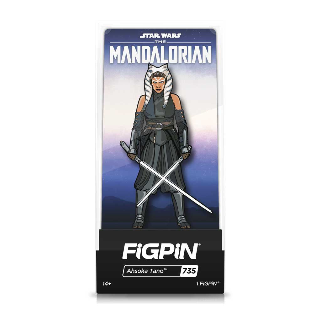 Star Wars Ahsoka Tano The Mandalorian FiGPiN Enamel Pin #735