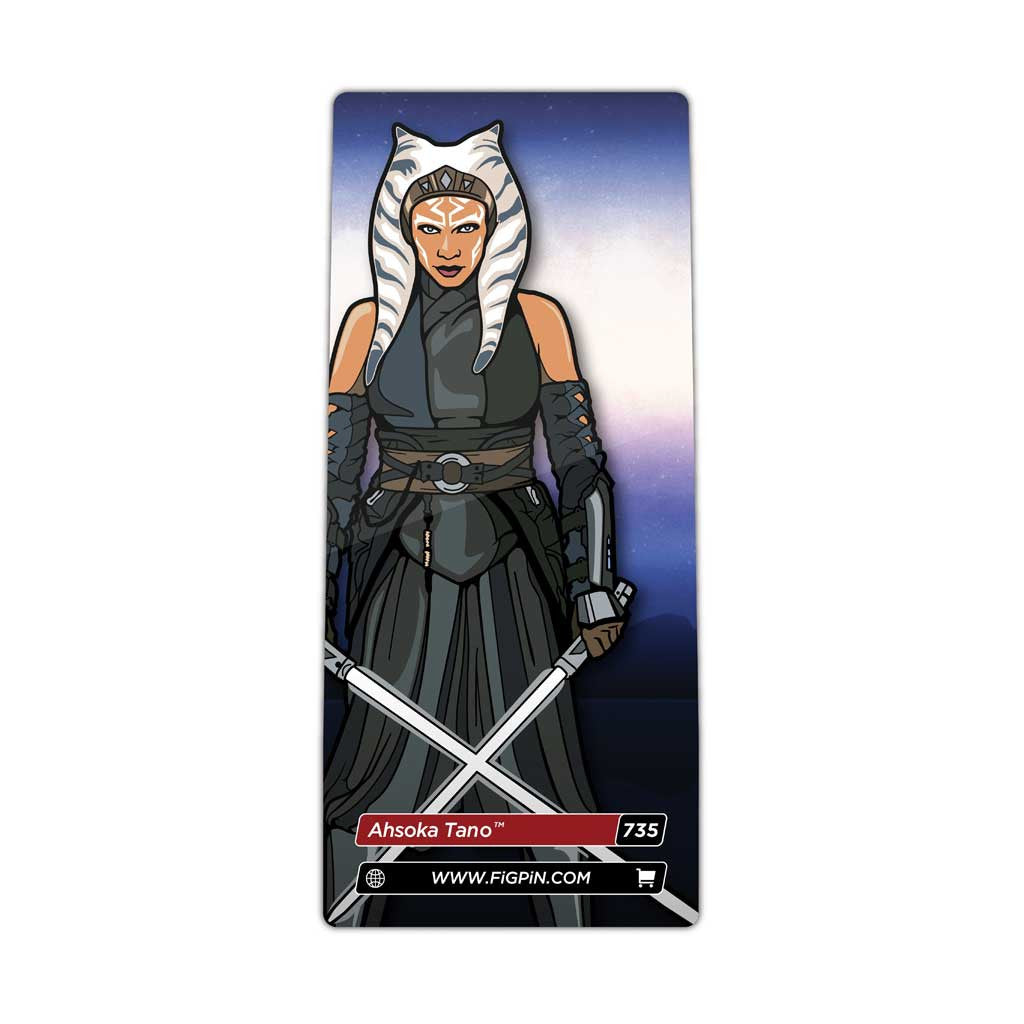Star Wars Ahsoka Tano The Mandalorian FiGPiN Enamel Pin #735
