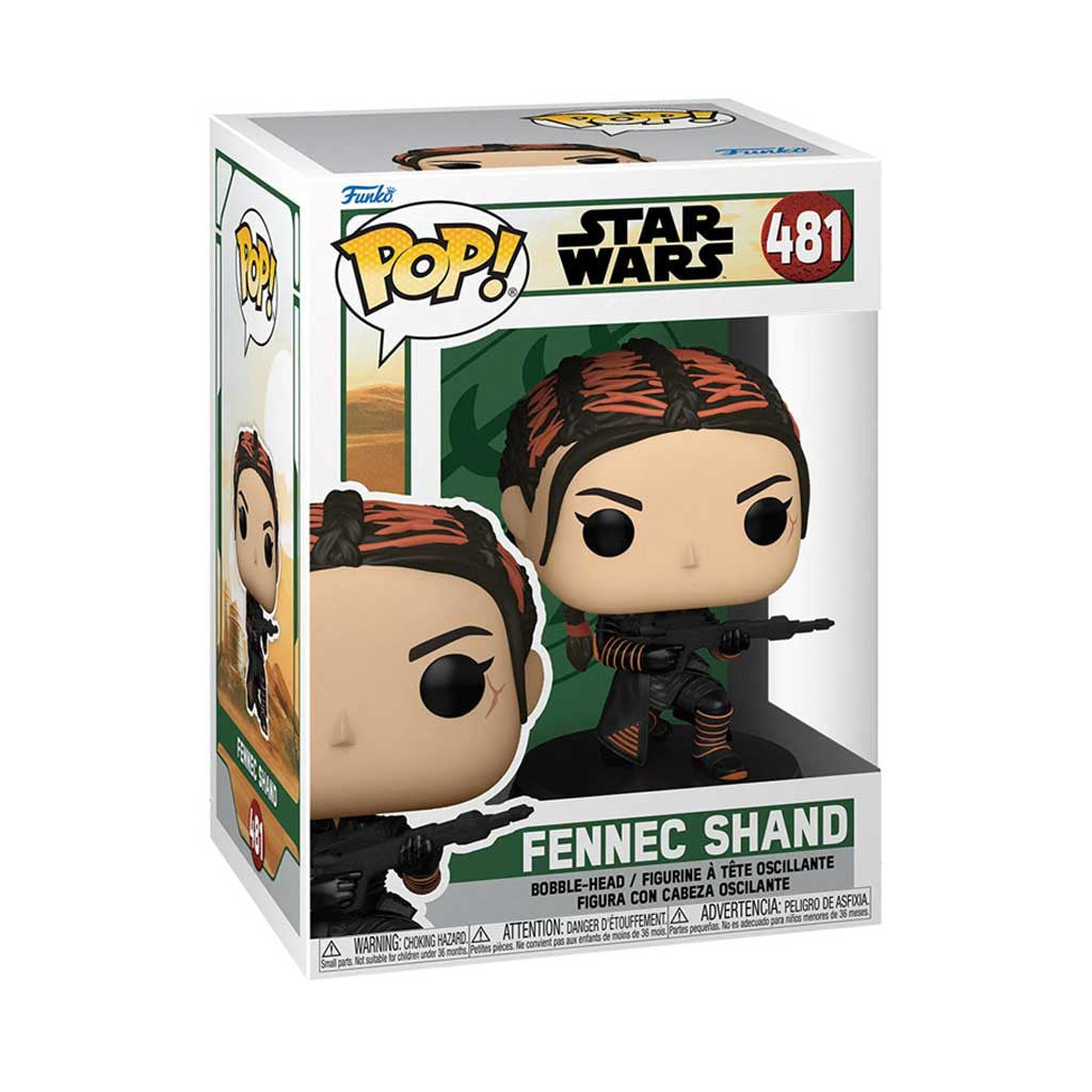 Star Wars Book of Boba Fett Fennec Shand Pop! Vinyl Figure #481