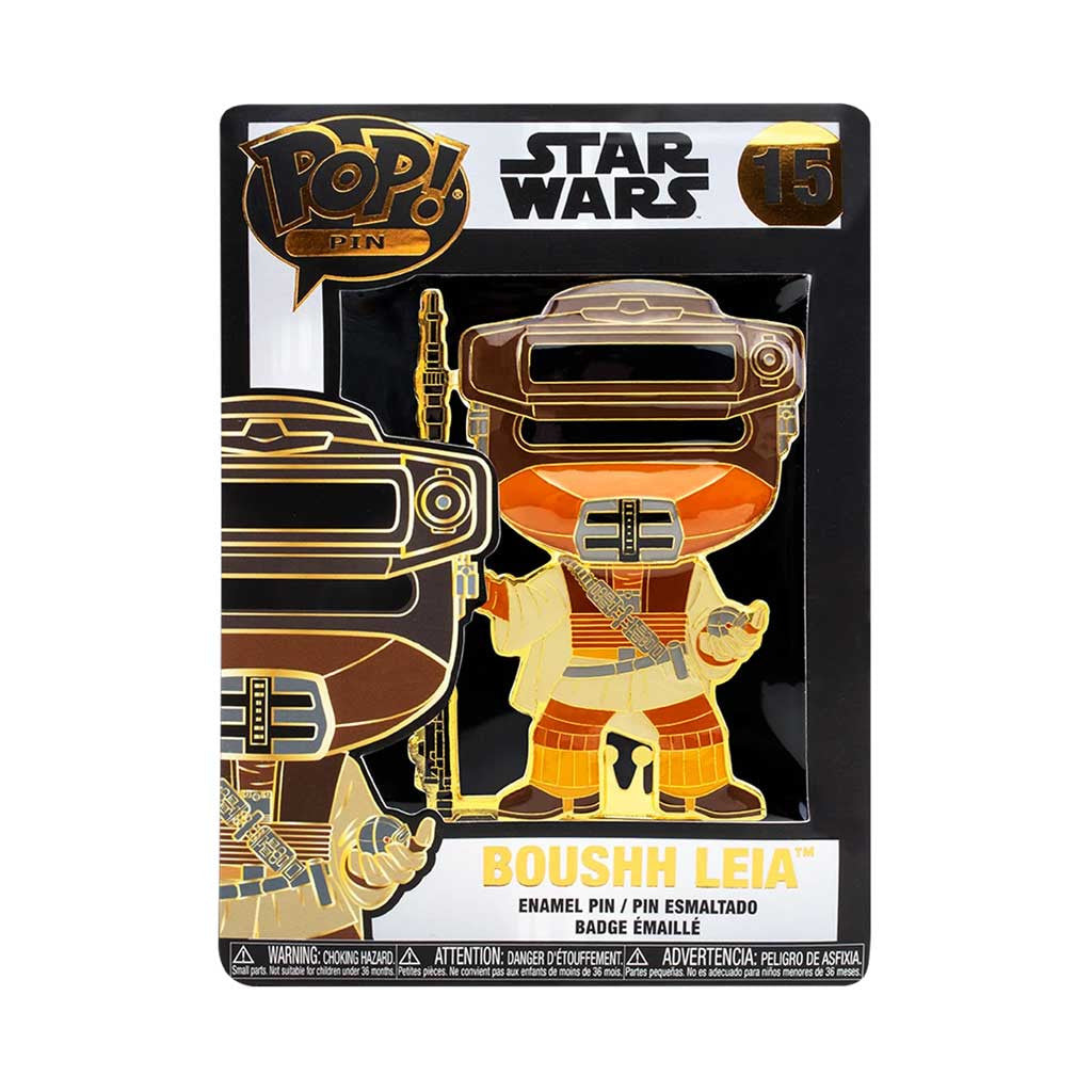 Star Wars Boushh Leia Large Enamel Pop! Pin #15