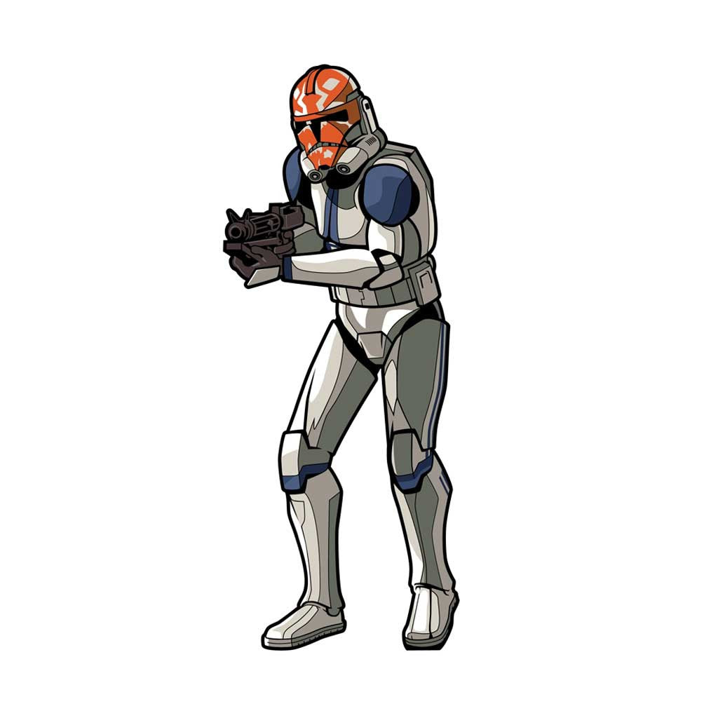 Star Wars Clone Wars Clone Trooper FiGPiN Enamel Pin #574