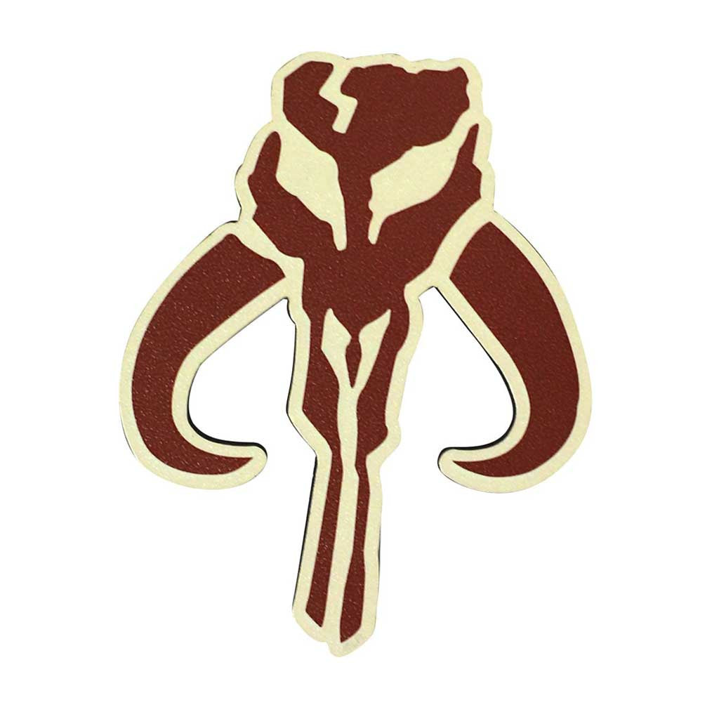 Star Wars Mandalorian Symbol Magnet Funky Chunky