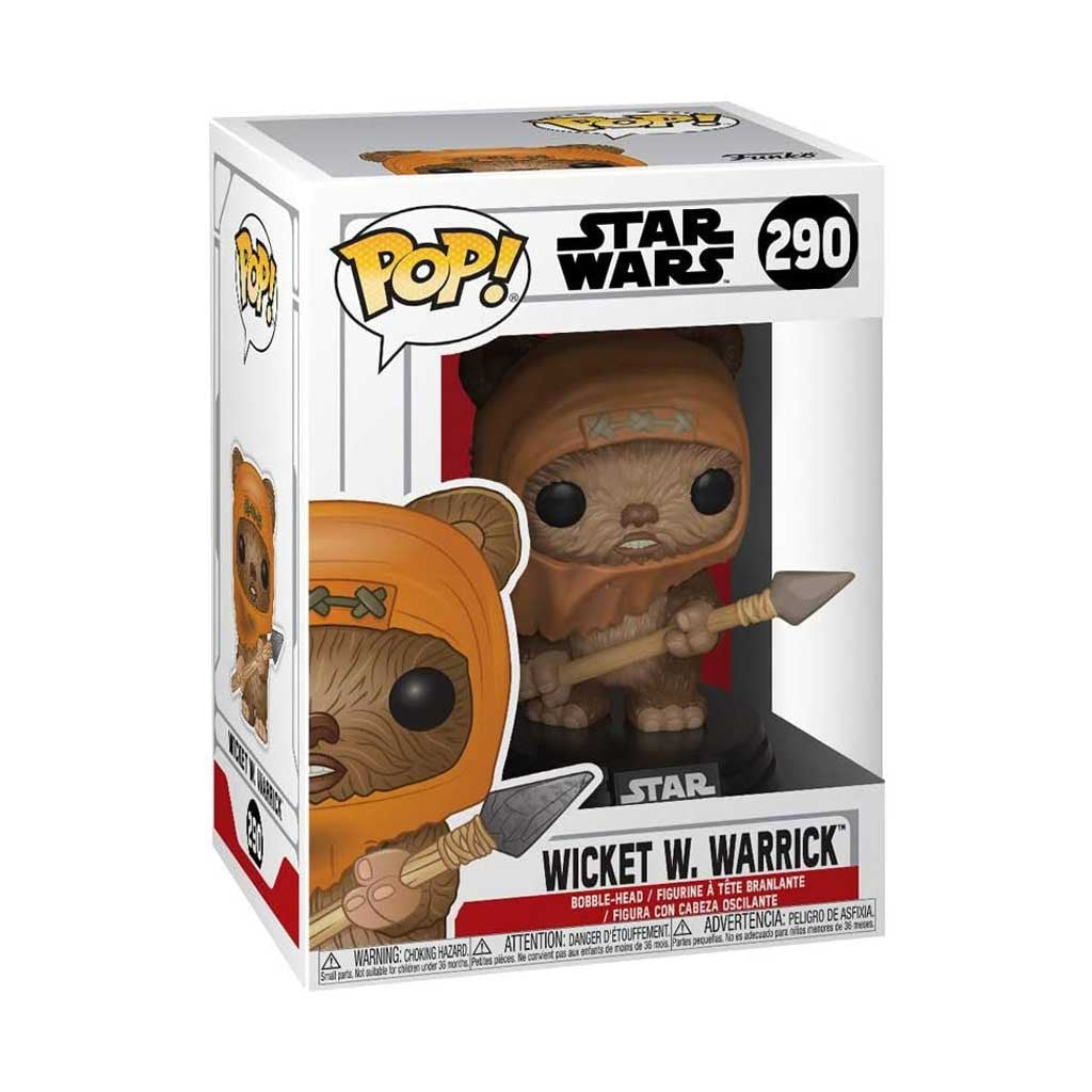 Star Wars Return of The Jedi Wicket W. Warrick Pop! Vinyl Figure #290