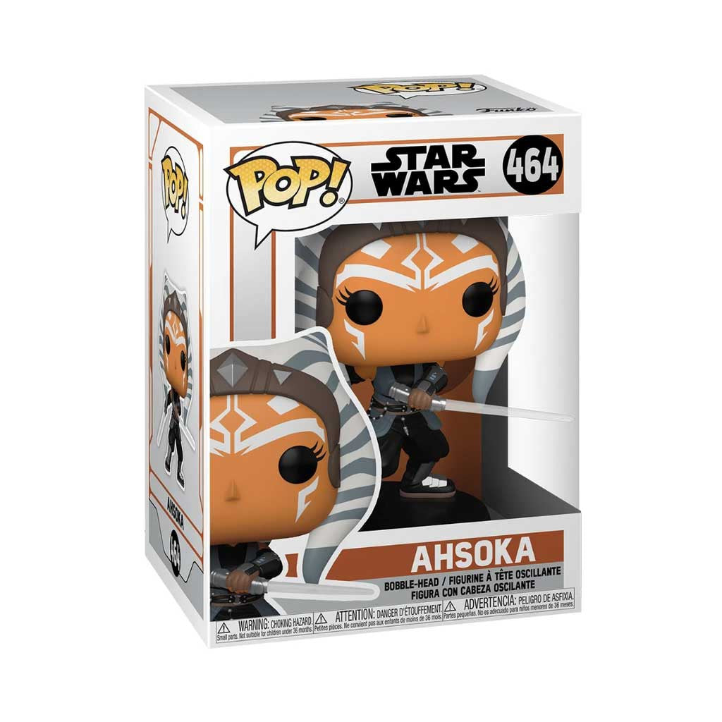 Star Wars The Mandalorian Ahsoka with Sabers Pop! Vinyl Figure #464