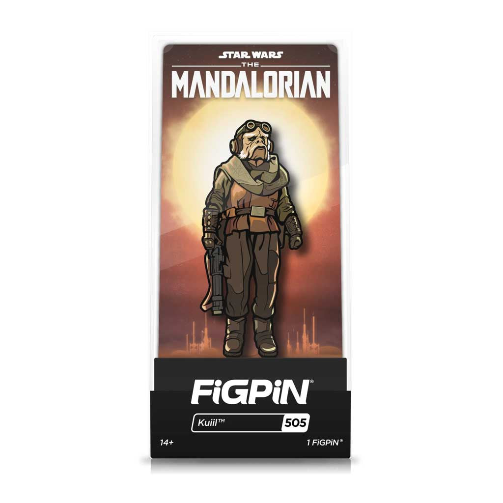 Star Wars The Mandalorian Kuiil FiGPiN Enamel Pin #505 I have spoken