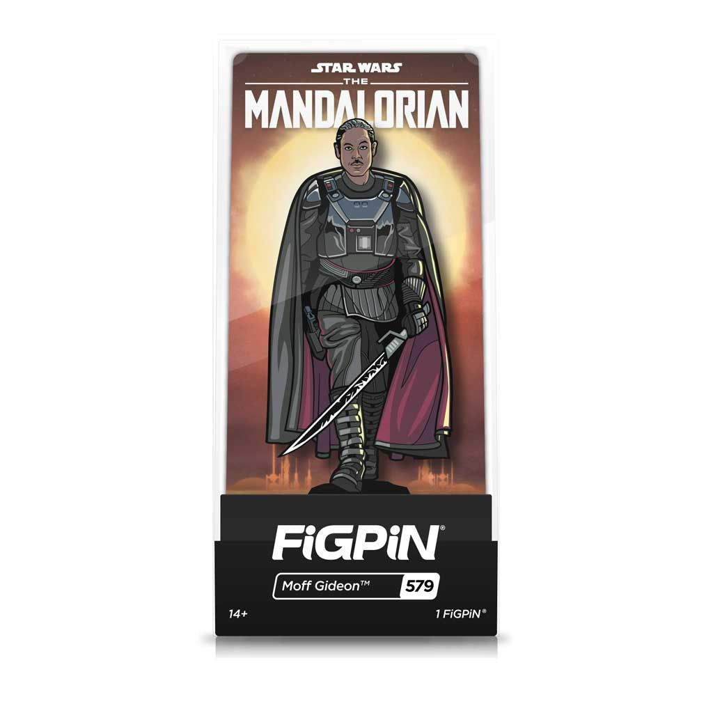 Star Wars The Mandalorian Moff Gideon FiGPiN Enamel Pin #579