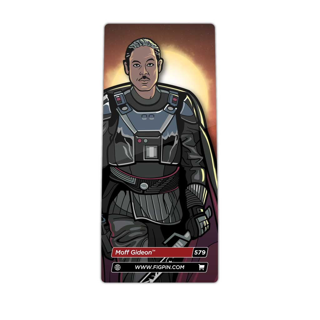 Star Wars The Mandalorian Moff Gideon FiGPiN Enamel Pin #579