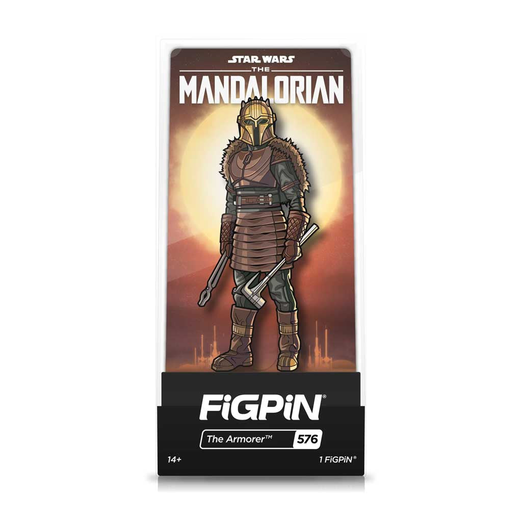 Star Wars The Mandalorian The Armorer FiGPiN Enamel Pin #576