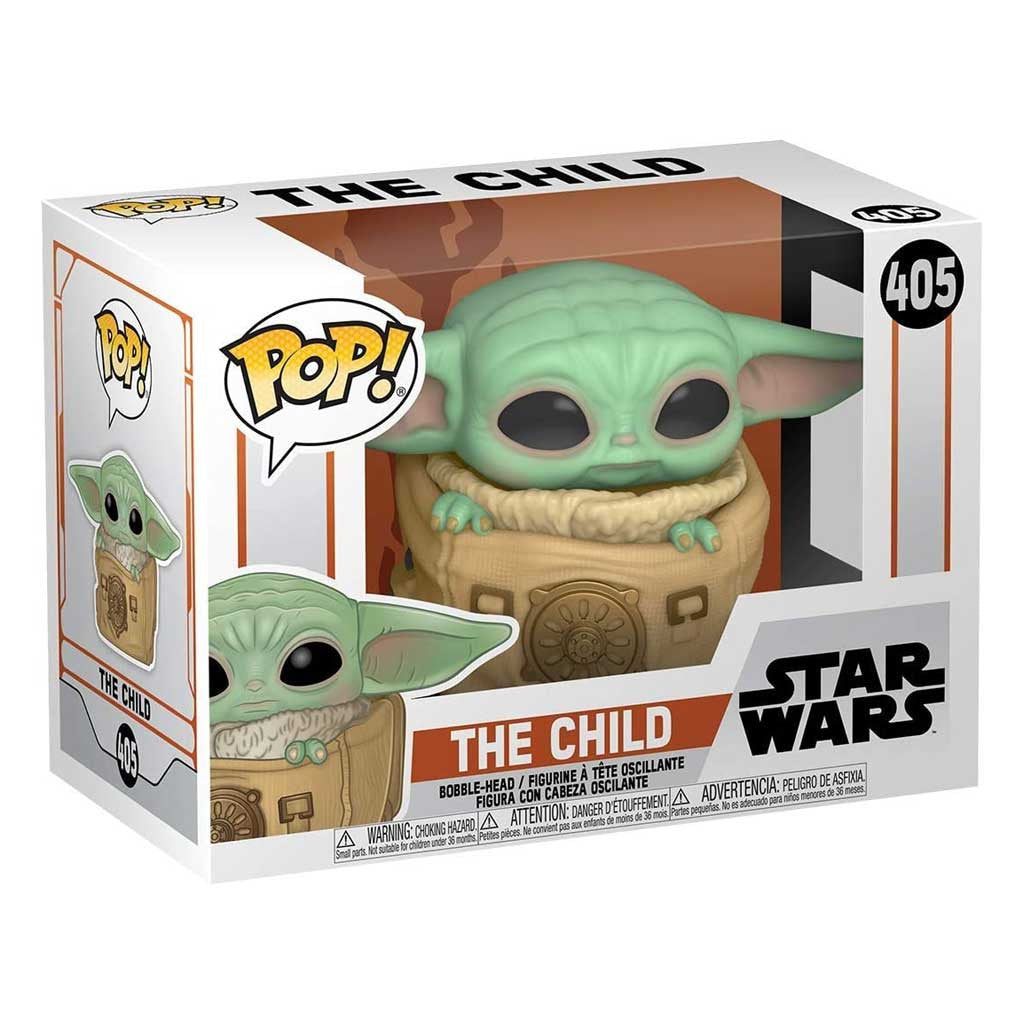 Star Wars The Mandalorian The Child with Bag Pop! Vinyl Figure