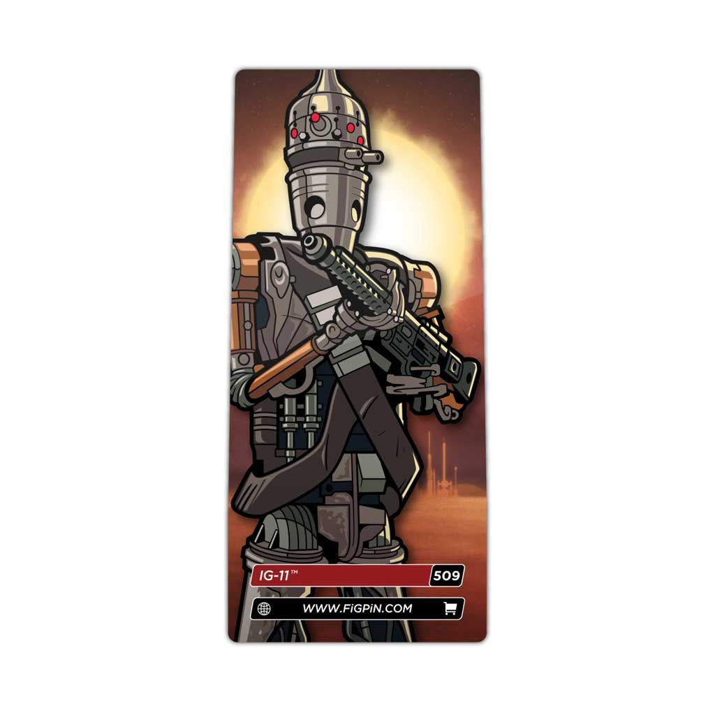Star WarsThe Mandalorian IG-11 FiGPiN Enamel Pin #509 collector version