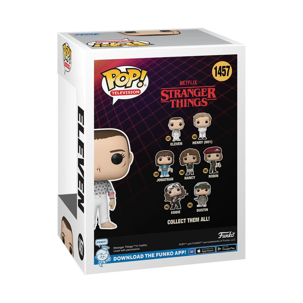 Stranger Things CHASE Eleven Funko Pop! Vinyl Figure #1457