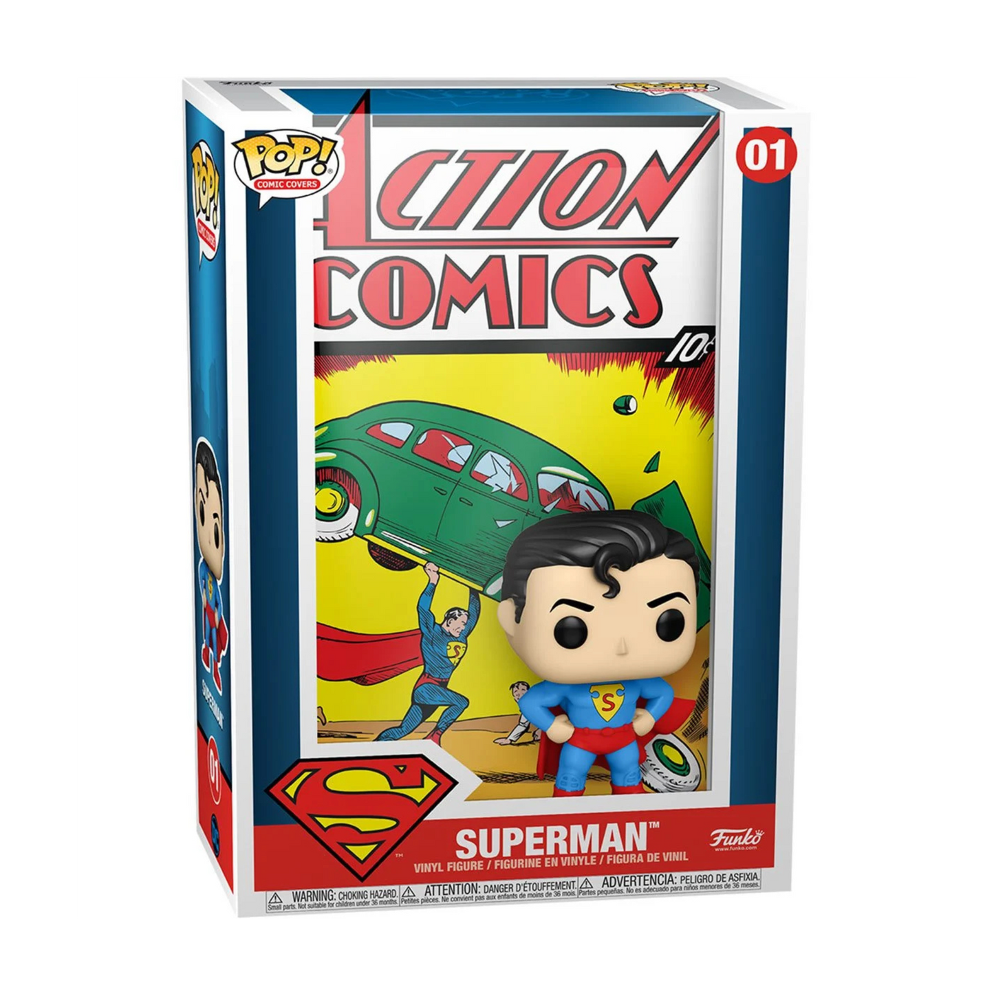Superman Action Comics Funko Pop! DC Comic Cover Figure #01