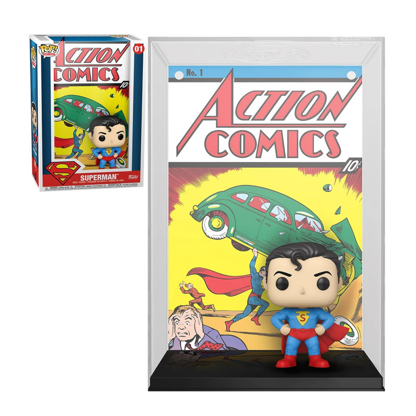 Superman Action Comics Funko Pop! DC Comic Cover Figure #01