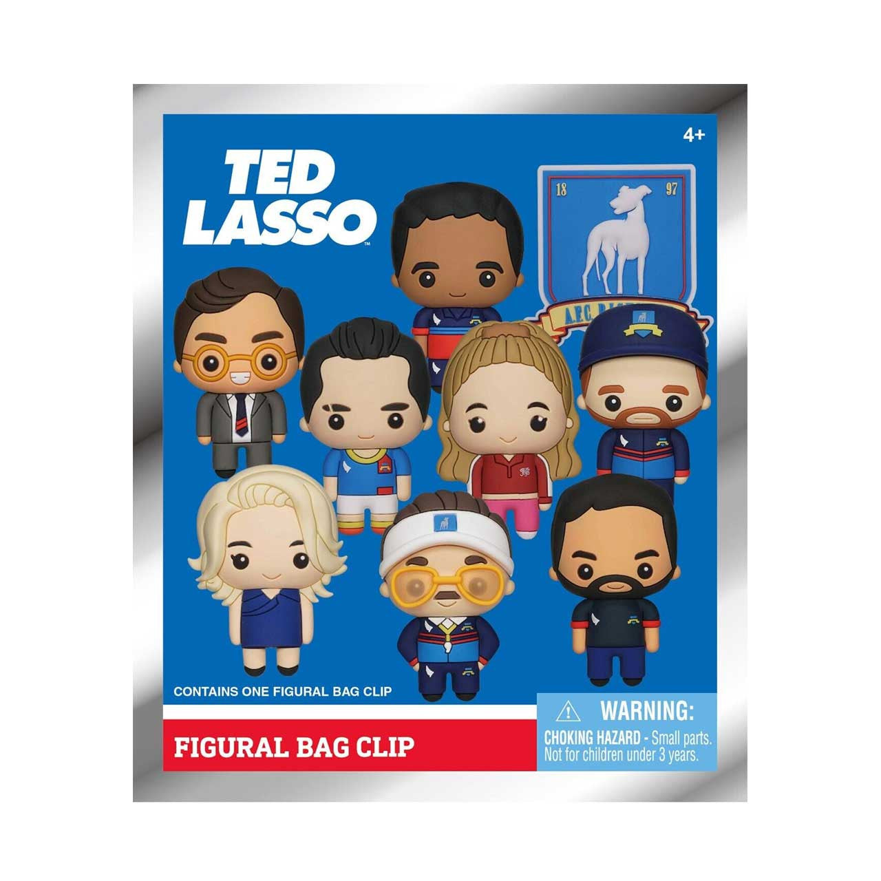 Ted Lasso 3D Foam Bag Clip