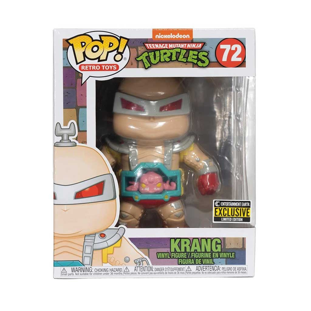 Teenage Mutant Ninja Turtles Krang 6-Inch Funko Pop! Exclusive Vinyl Figure #72