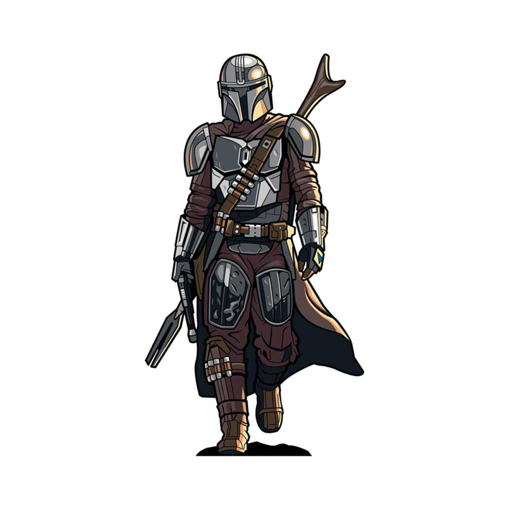 The Star Wars The Mandalorian FiGPiN XL Enamel Pin Kinpin #X60 Din