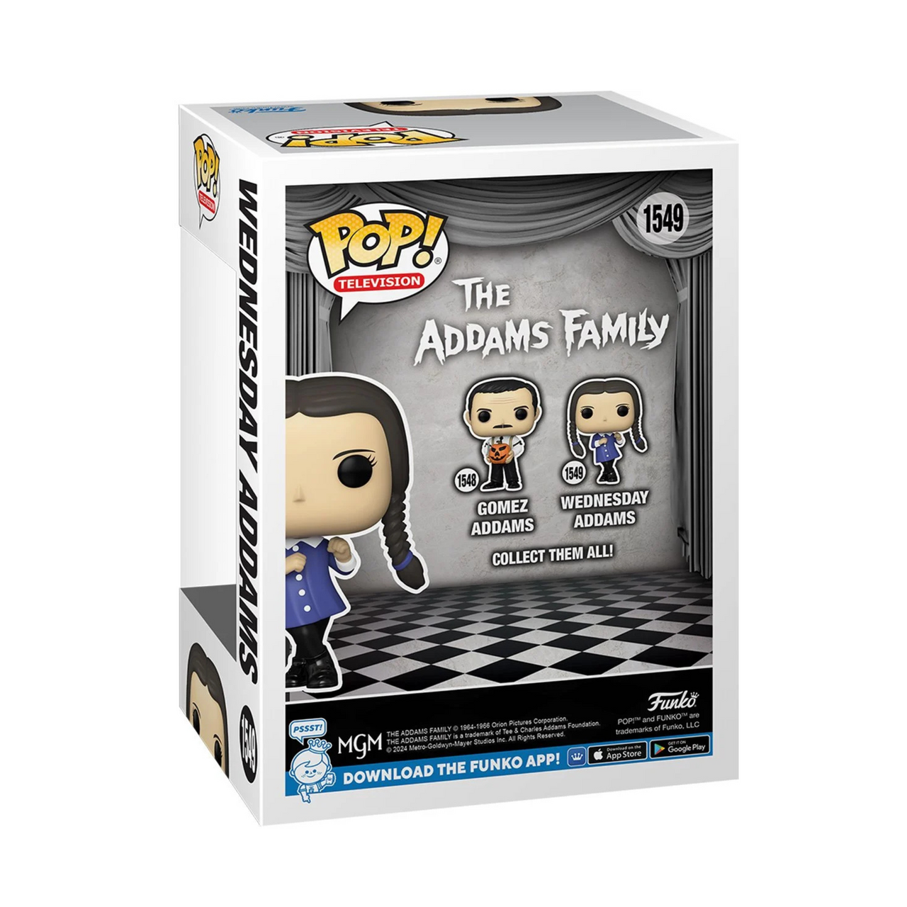 The Addams Family Wednesday Adams Dancing Funko Pop! Vinyl Figure #1549