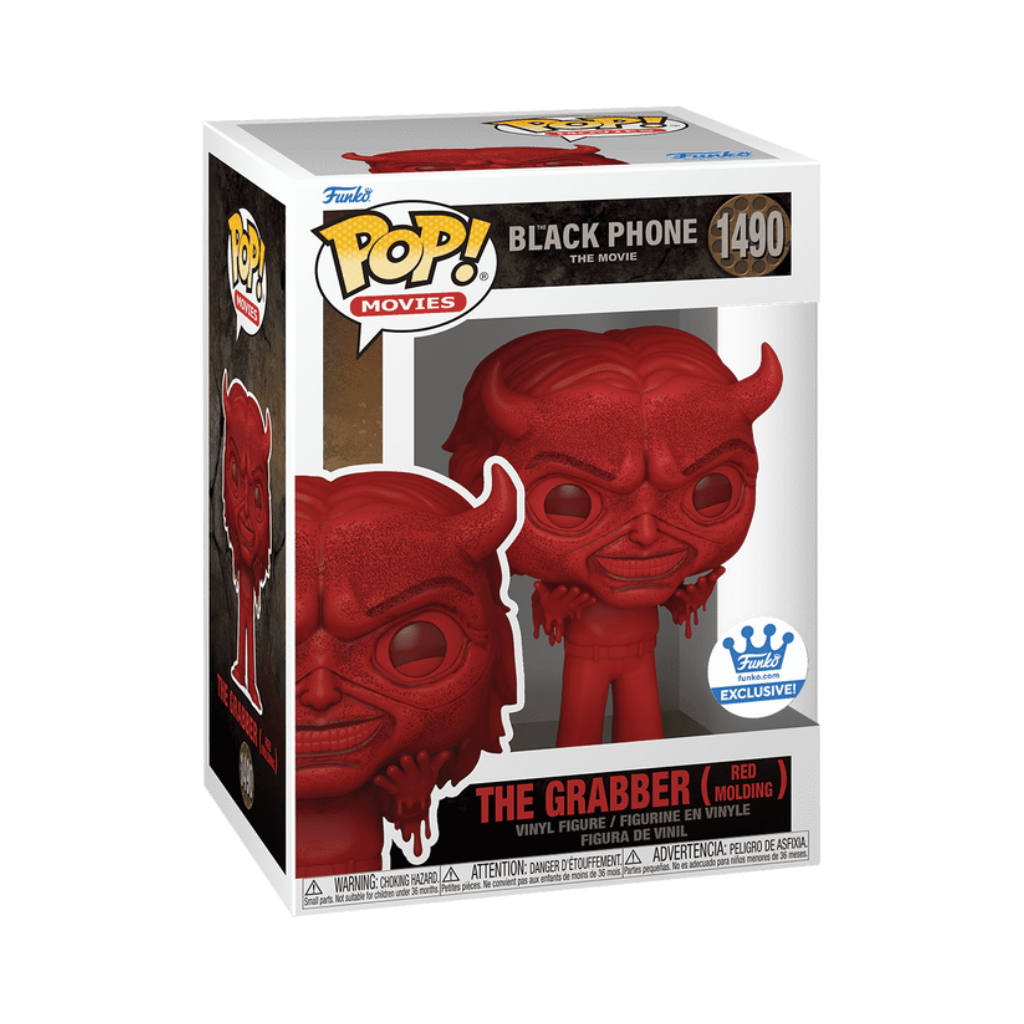 The Black Phone The Grabber Red Molding Funko Pop! Vinyl Exclusive Figure #1490