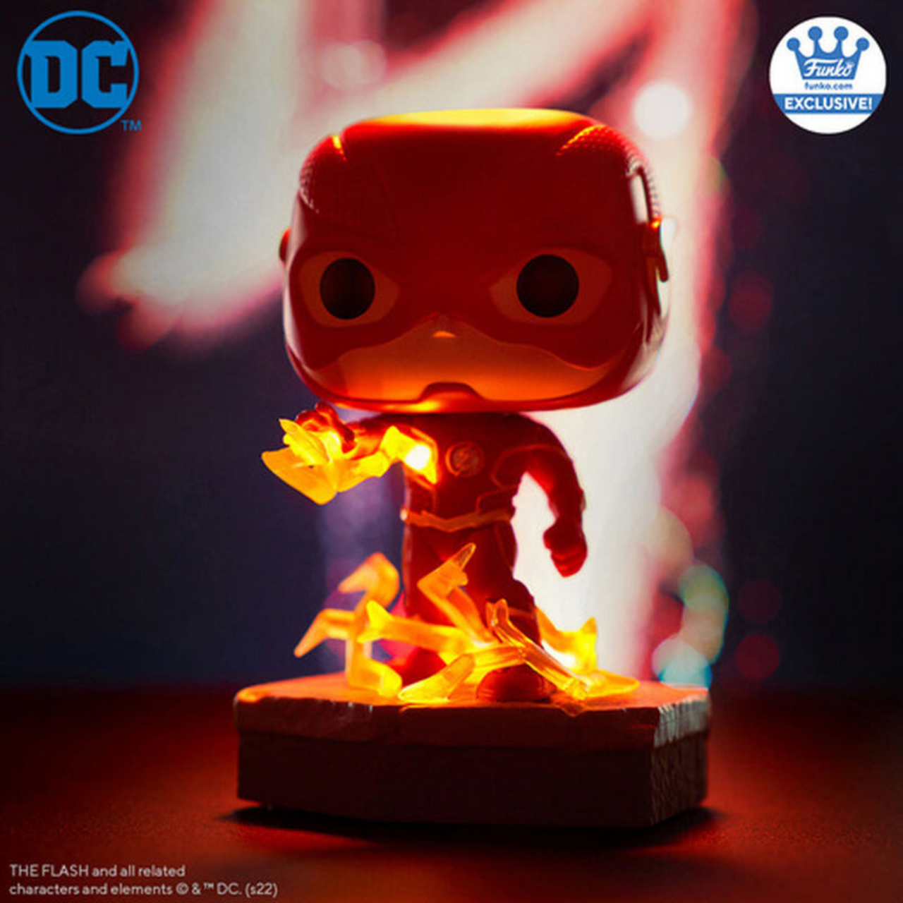 The Flash Lights and Sounds Funko Pop! Exclusive Vinyl Figure #1274