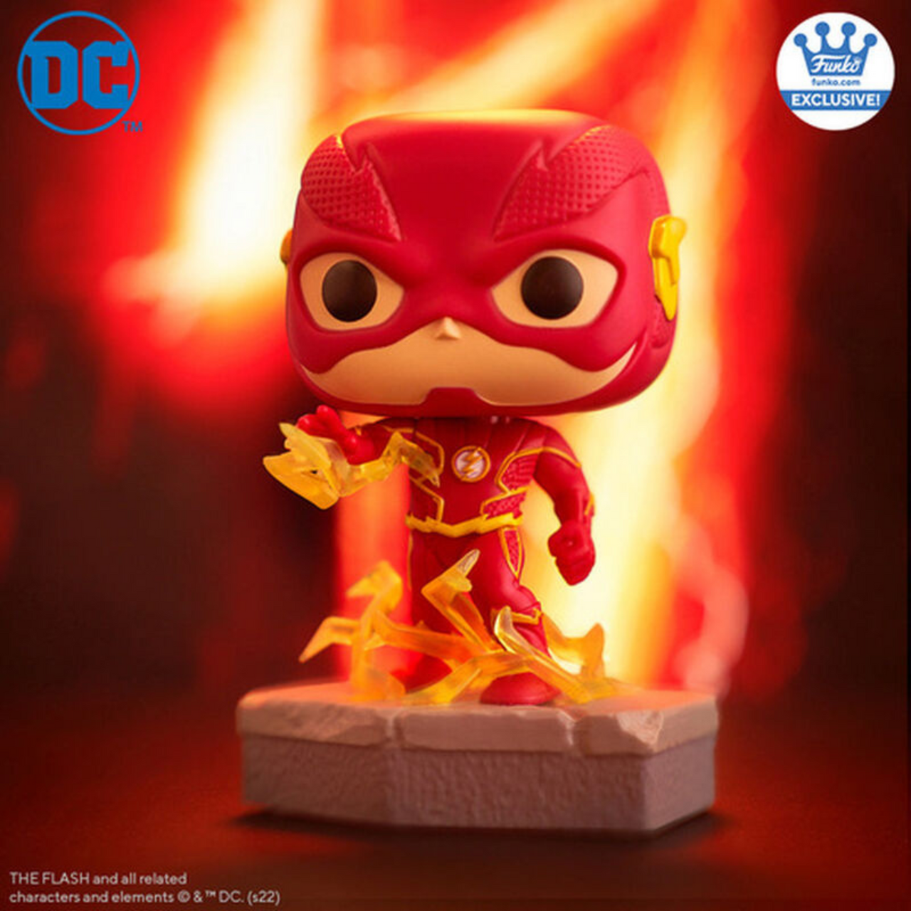 The Flash Lights and Sounds Funko Pop! Exclusive Vinyl Figure #1274