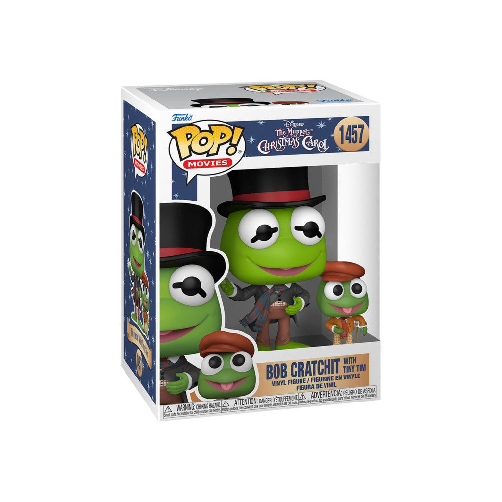The Muppet Christmas Carol Bob Cratchit with Tiny Tim Pop! Vinyl Figure #1457