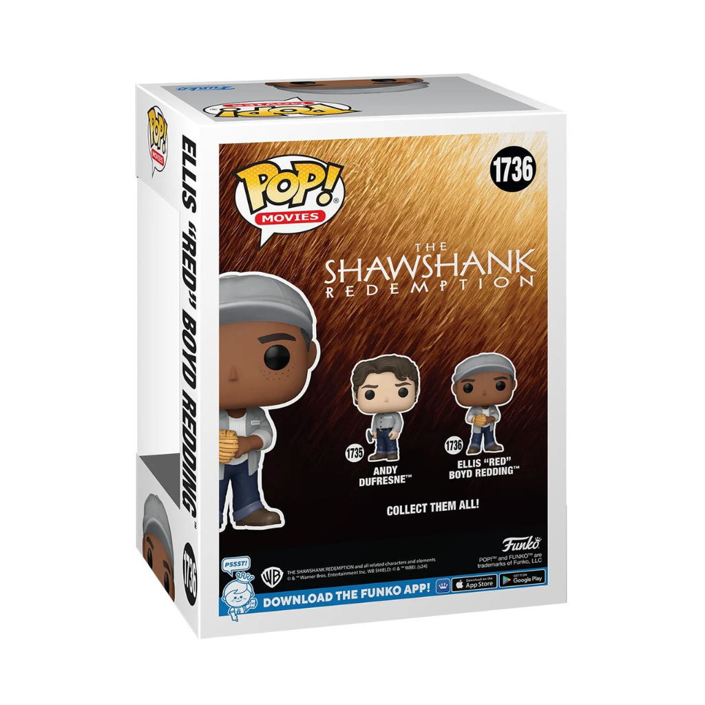The Shawshank Redemption Ellis 'Red' Boyd Redding Funko Pop! Vinyl Figure #1736