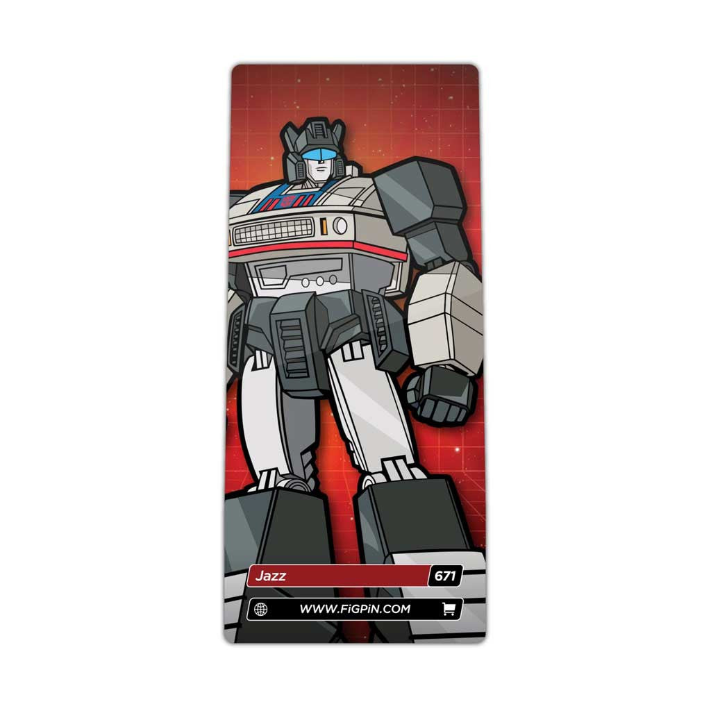 Transformers Jazz FiGPiN Enamel Pin #671